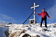 01 La mia prima salita  in Alben- Cima Croce (1978 m)  da Cornalba con neve